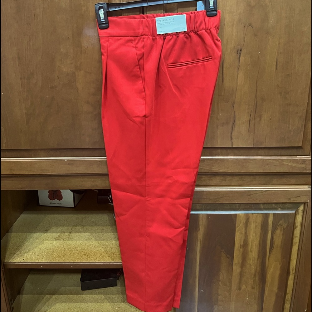 NWT Ann Taylor Red Pants